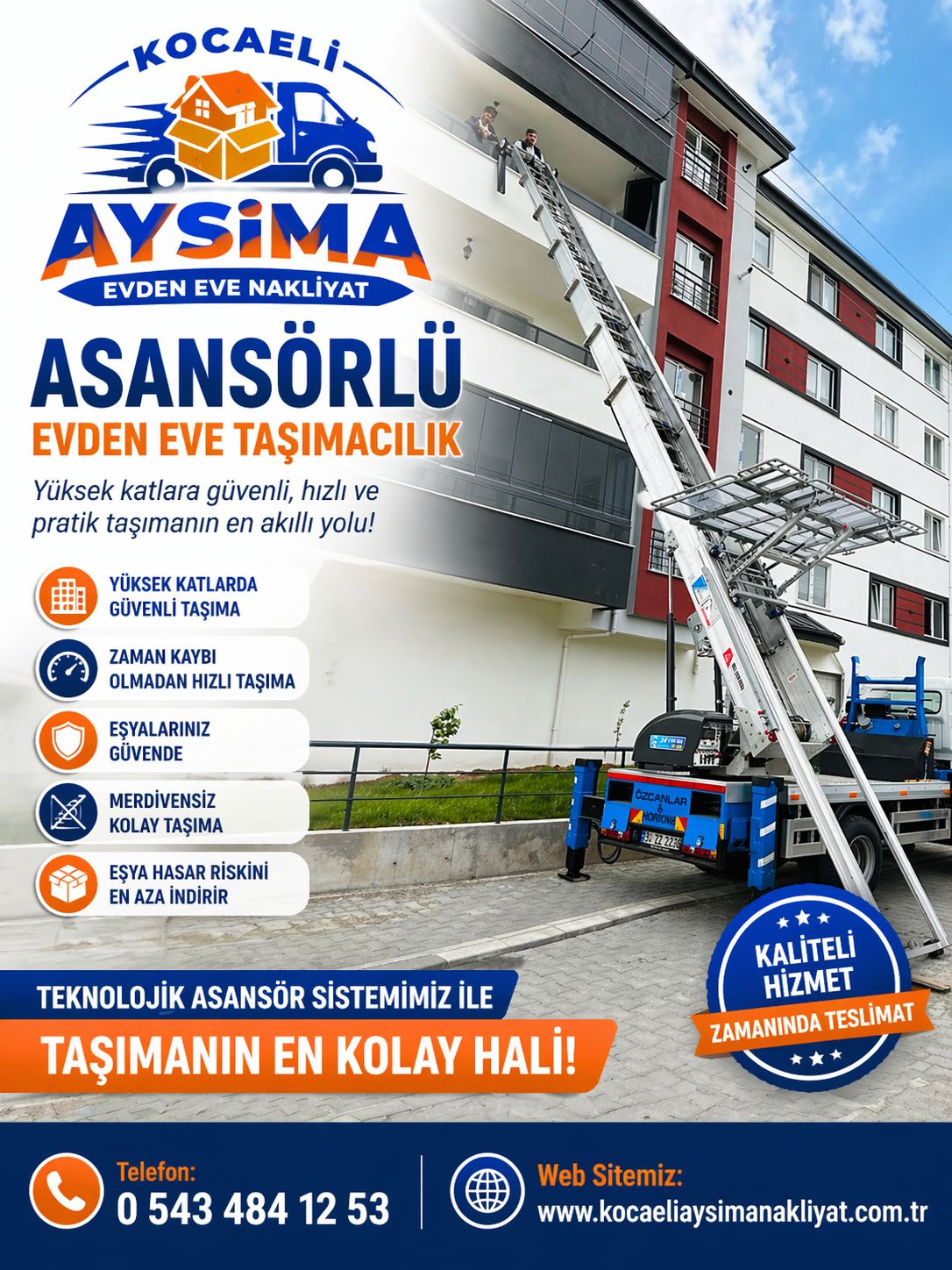 Kocaeli Aysima Nuri Evden Eve Nakliyat
